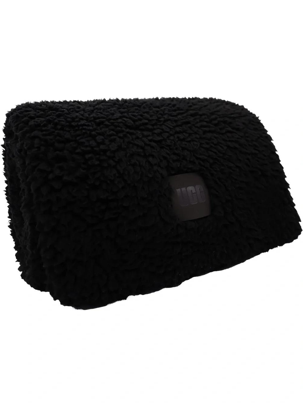 UGG Black Sherpa Scarf - Plush Neck Wrap New